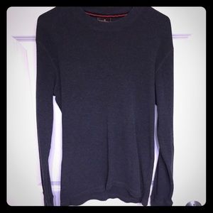 Steve & Barry's Grey Thermal Long Sleeve- L